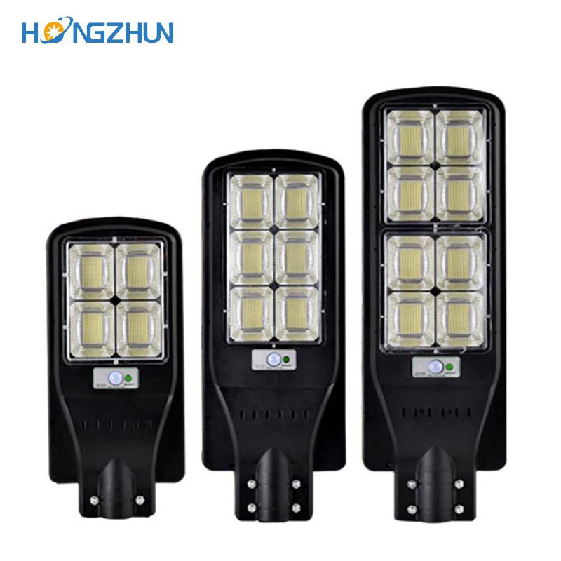  Large capacity lithium batteries integrated solar LED street light with ABS engineering shell