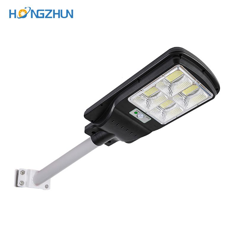  Large capacity lithium batteries integrated solar LED street light with ABS engineering shell