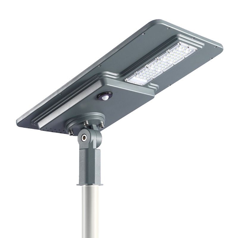 integrated solar street light IP65 waterproof with solar panel 130lmw chip lumen