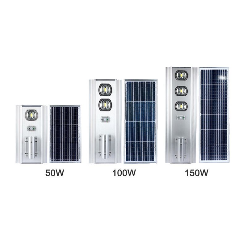 all in one solar street light with Radar Sensor and Remote Control