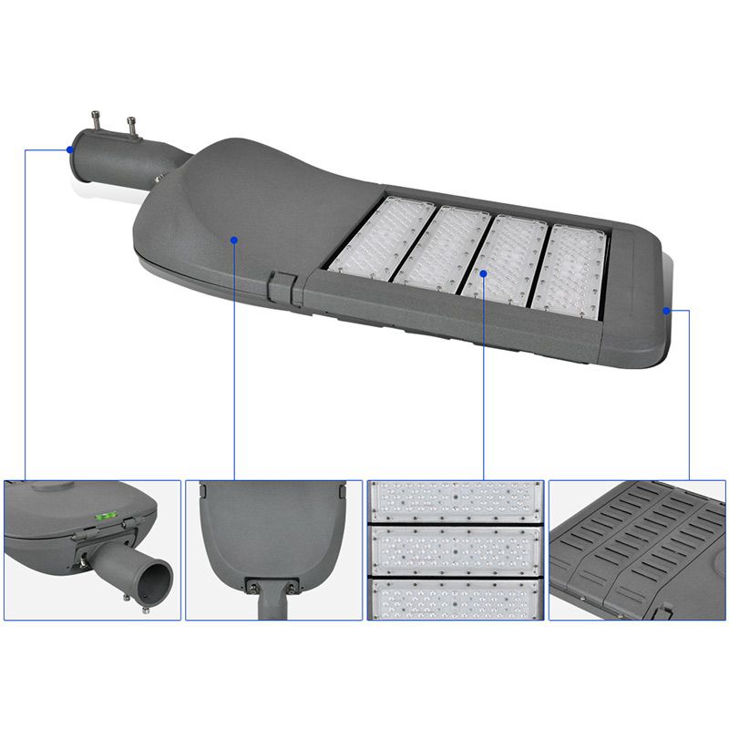 100W 150W 200W 250W 300W high lumen led street lights for parking lot garden road