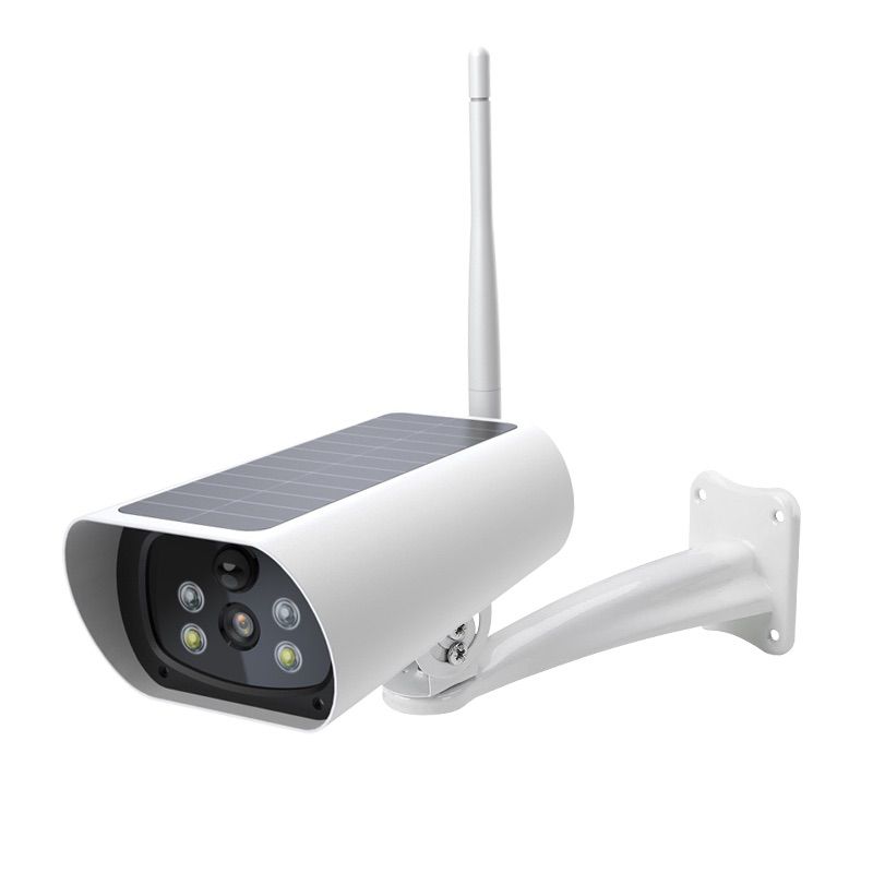 Solar cctv Camera Outdoor with WiFi/AP Mode Motion Detection Wireless 120° Camera 1080P Color Night Vision