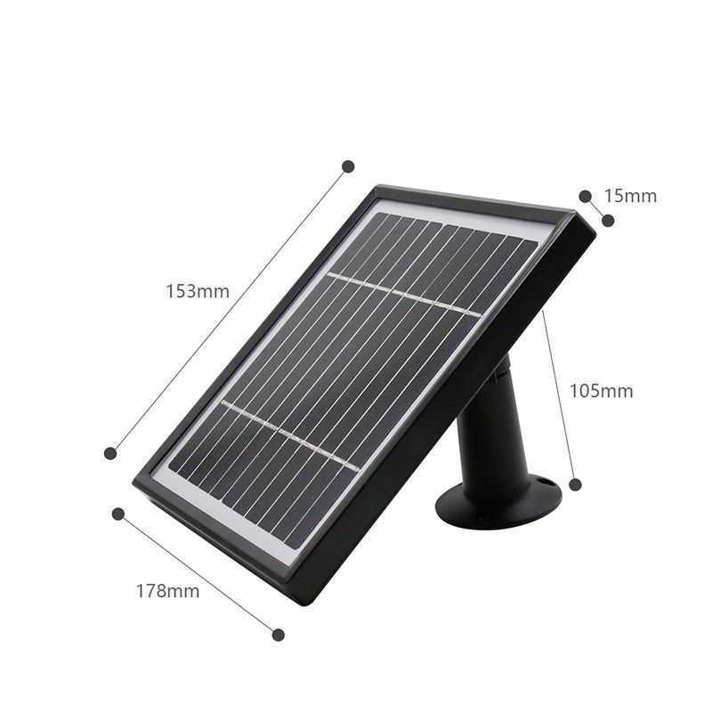 High-quality alloy case solar camera Rechargeable Wireless Home Camera System