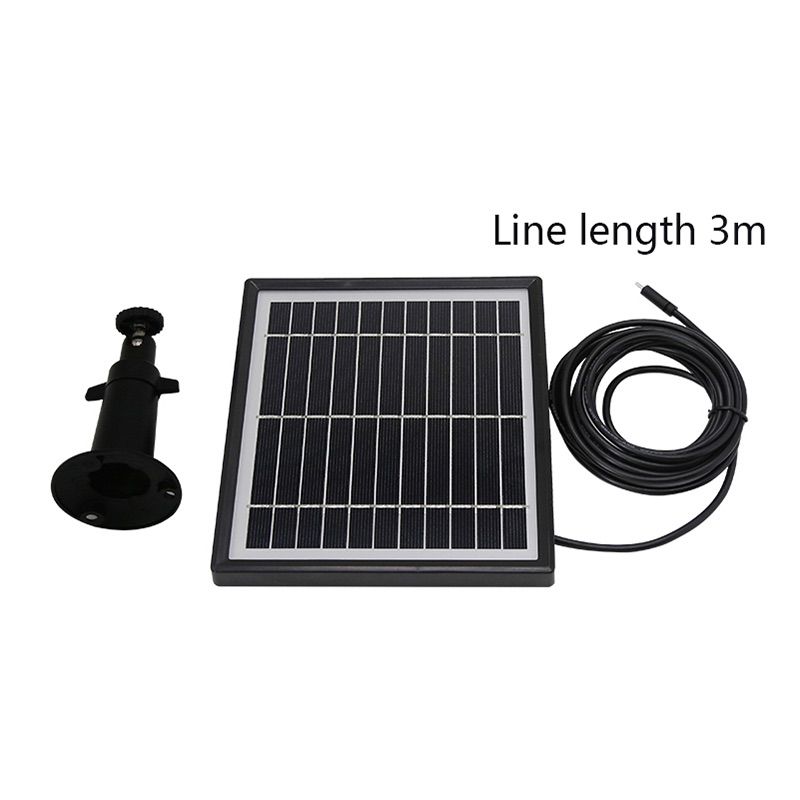 High-quality alloy case solar camera Rechargeable Wireless Home Camera System