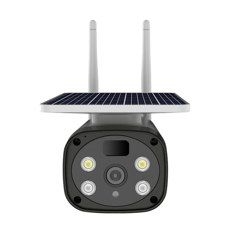 Adjustable Multi-Angle Lens Solar Camera With Colorful Night Vision & True 1080p HD