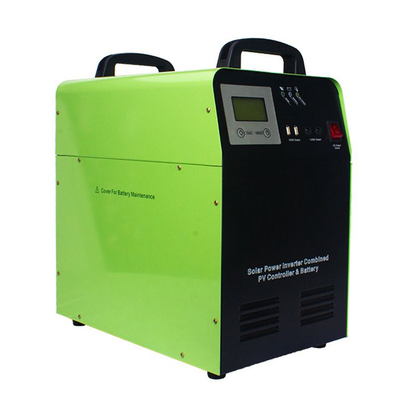 Portable camping solar inverter 1kw 1.5kw solar power generato