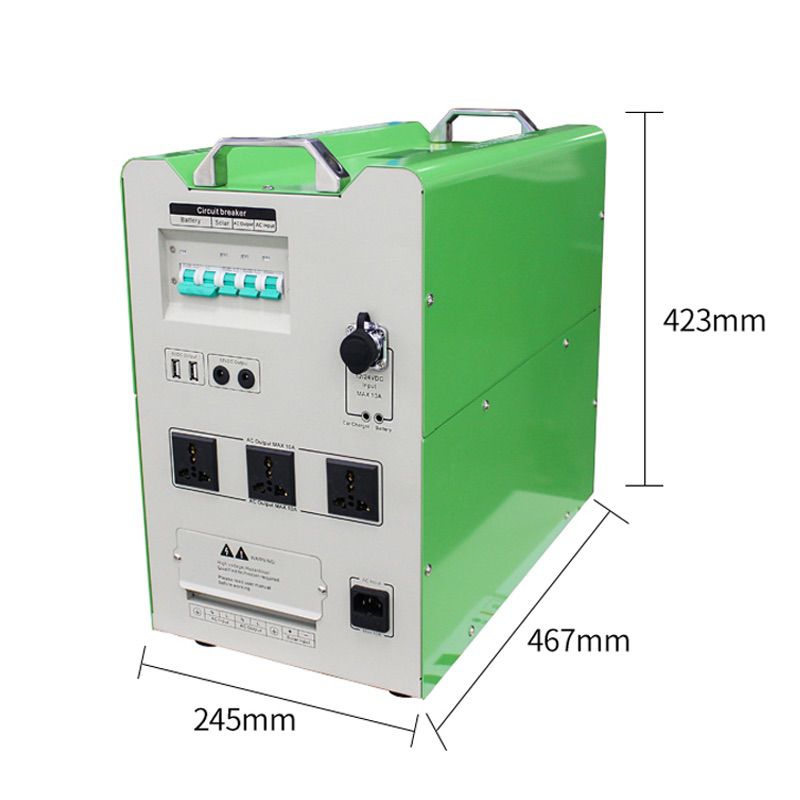 2KW solar power generator with UPS/DC/AC function , portable solar inverter