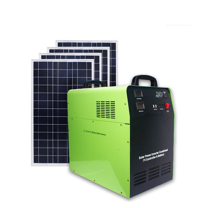 Portable camping solar inverter 1kw 1.5kw solar power generato
