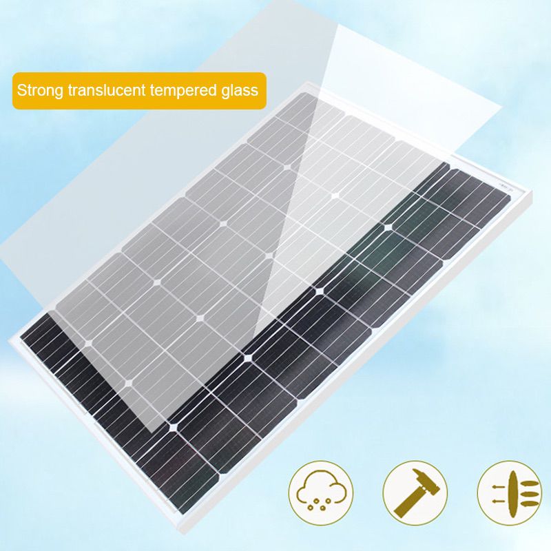 Polycrystalline 12V photovoltaic panel power generation system solar power panel