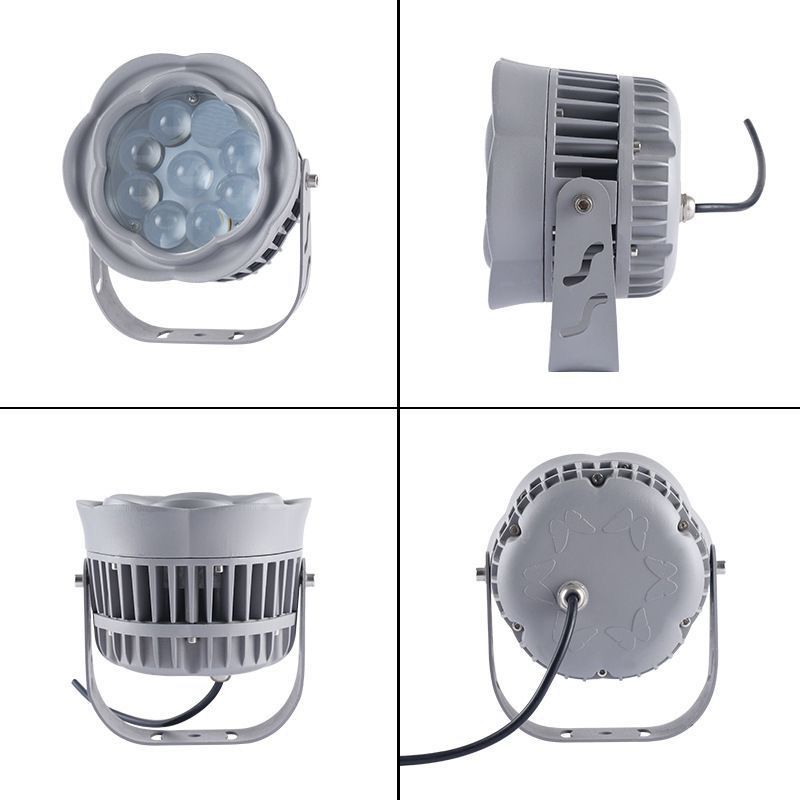 New Die Cast Aluminum Flood Light 220 Volt Round Design Landscape Light