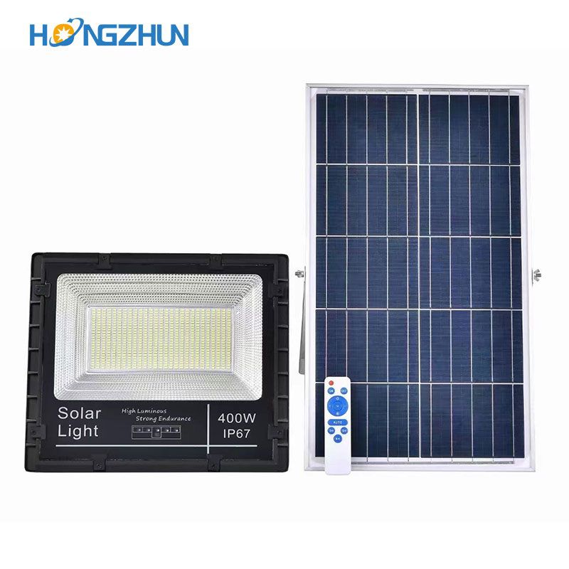 Solar lamp courtyard lamp LED solar projection lamp new rural household solar street lamp 400W projection lamp