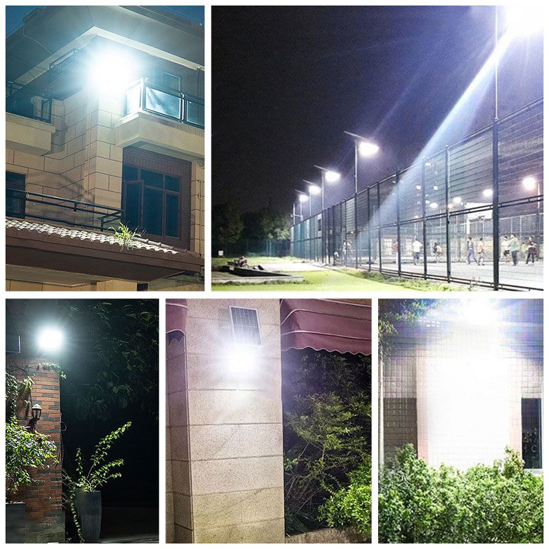 Solar lamp courtyard lamp LED solar projection lamp new rural household solar street lamp 400W projection lamp