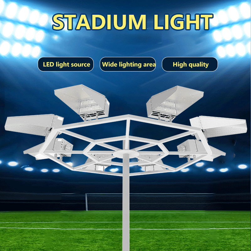 Stadium light high pole light outdoor rust-proof 200w square stadium light stadium basketball court lighting flood light
