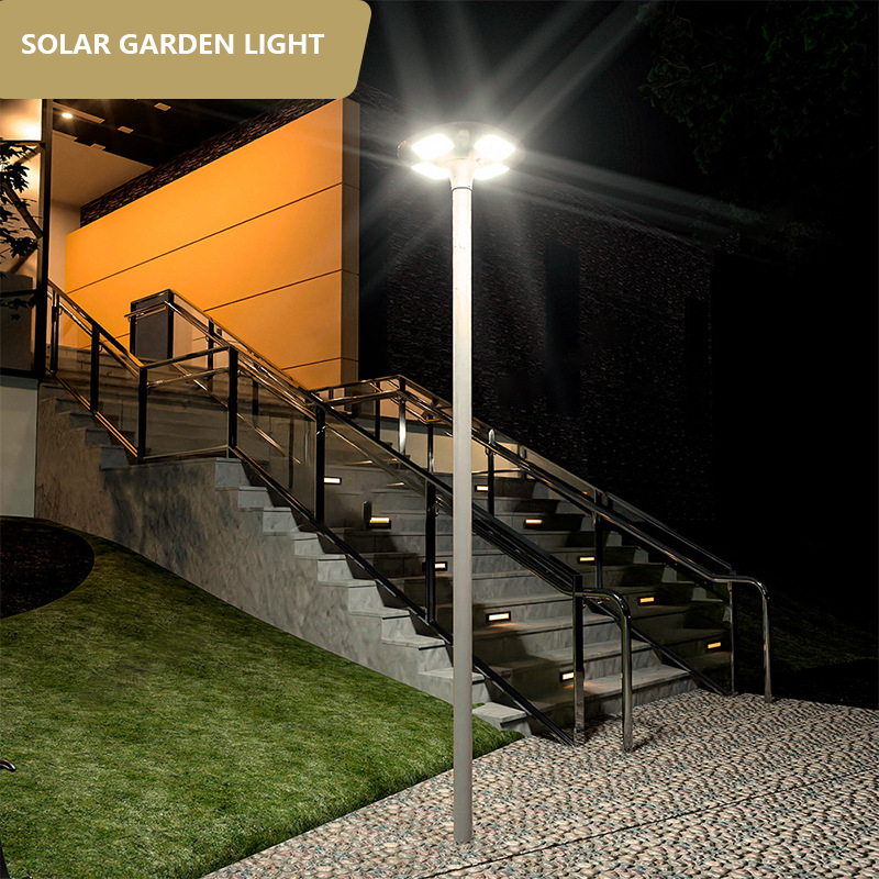 Solar light super bright outdoor integrated automatic induction garden villa courtyard parking lot lighting