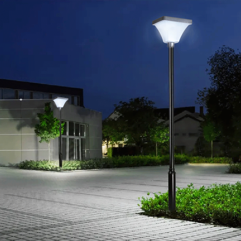 Outdoor garden light high pole light garden villa community street light pole park square landscape light outdoor street light waterproof