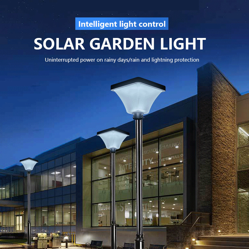 Outdoor garden light high pole light garden villa community street light pole park square landscape light outdoor street light waterproof