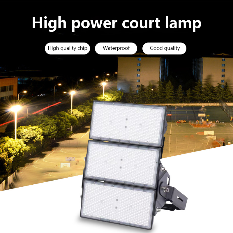 Outdoor high pole lights basketball football field lights square lighting LED street lights playground high pole flood lights