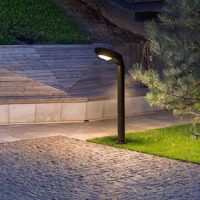LED outdoor garden light community villa ground plug light Douban 5W solar lawn light