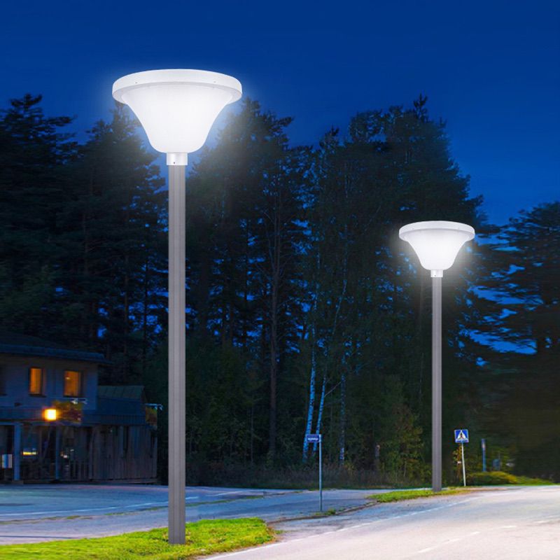 LED Solar Outdoor Garden Light 25W Circular Community Park Scenic Garden Street Lighting Solar Street Light