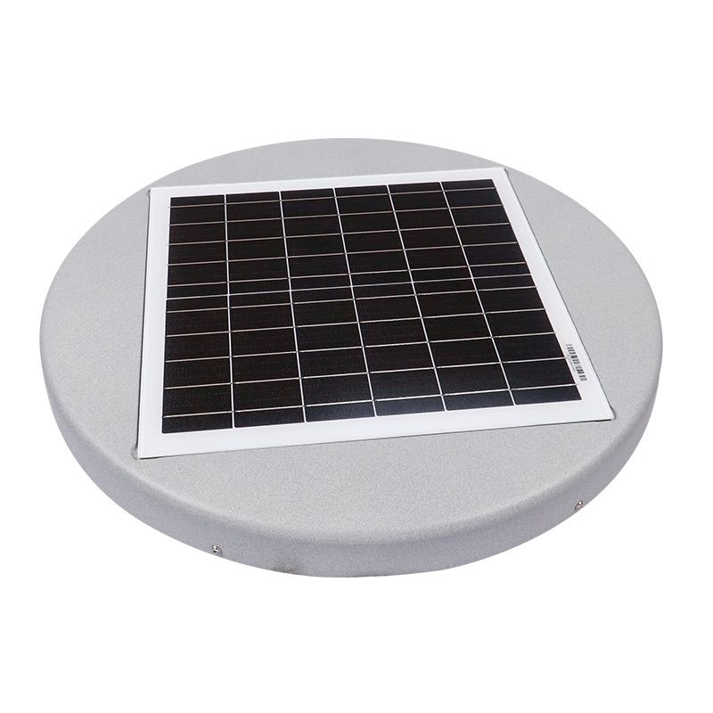 LED Solar Outdoor Garden Light 25W Circular Community Park Scenic Garden Street Lighting Solar Street Light