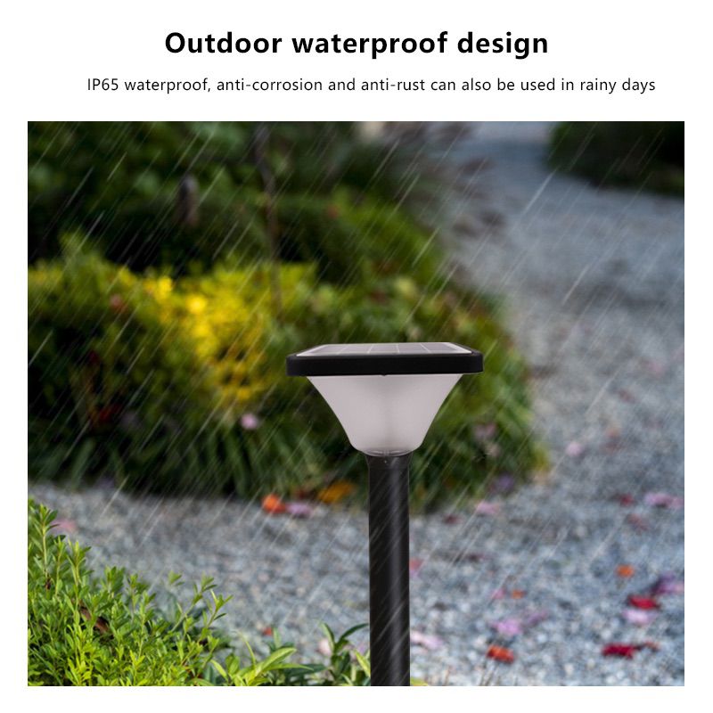 Lawn lamp square villa garden lamp LED ground plug lawn lamp aluminum profile landscape lamp solar street lamp