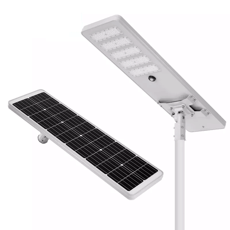 Outdoor Solar Street Light Aluminum All In One Waterproof  Outdoor IP65 100W 150W 200W 250W LED Solar Street Light