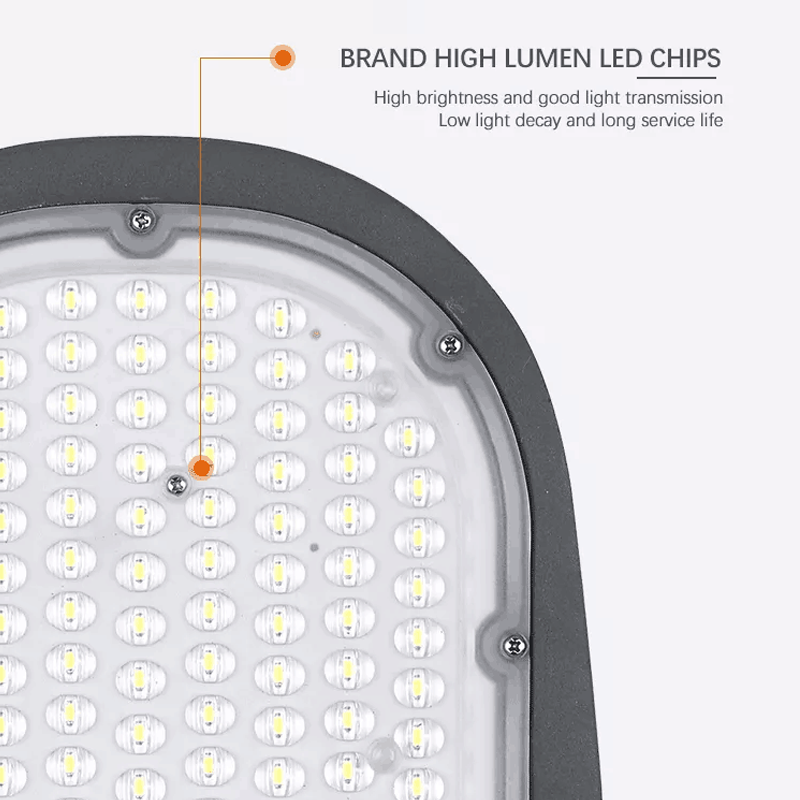 High Brightness Led Street Light Outdoor Waterproof Road Construction 50w Integrated Road Lamp