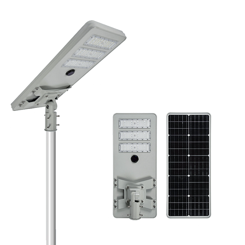 Outdoor Solar Street Light Aluminum All In One Waterproof  Outdoor IP65 100W 150W 200W 250W LED Solar Street Light