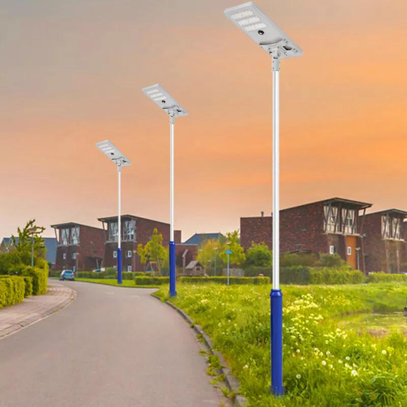 Outdoor Solar Street Light Aluminum All In One Waterproof  Outdoor IP65 100W 150W 200W 250W LED Solar Street Light