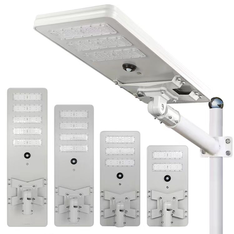 Outdoor Solar Street Light Aluminum All In One Waterproof  Outdoor IP65 100W 150W 200W 250W LED Solar Street Light