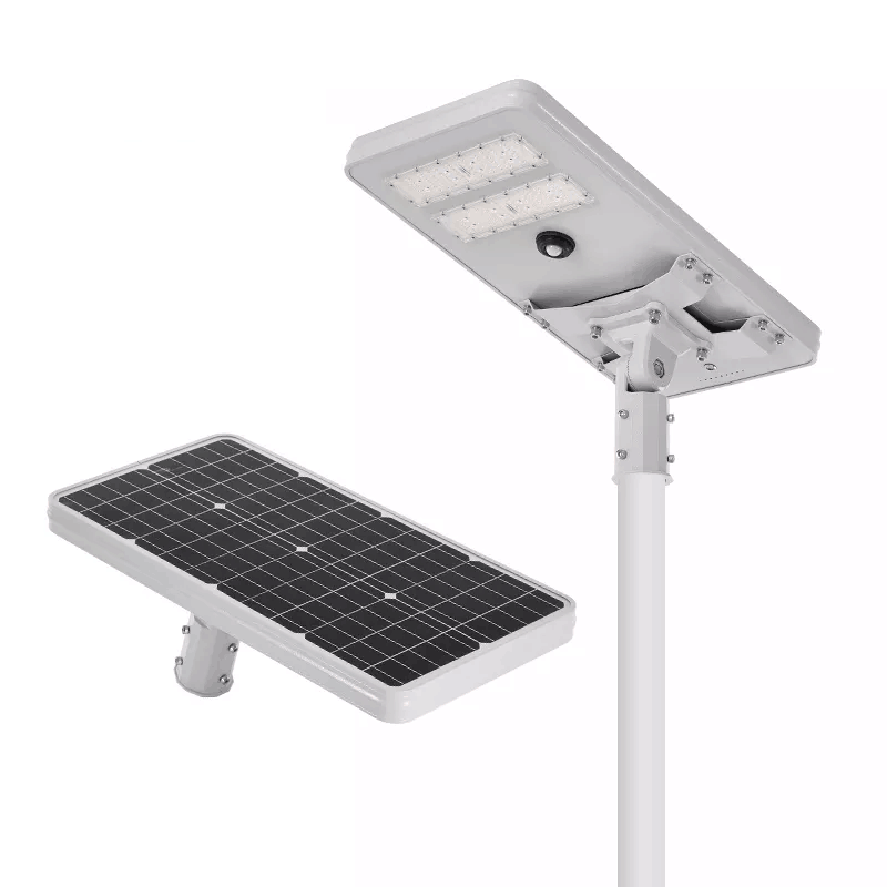 Outdoor Solar Street Light Aluminum All In One Waterproof  Outdoor IP65 100W 150W 200W 250W LED Solar Street Light