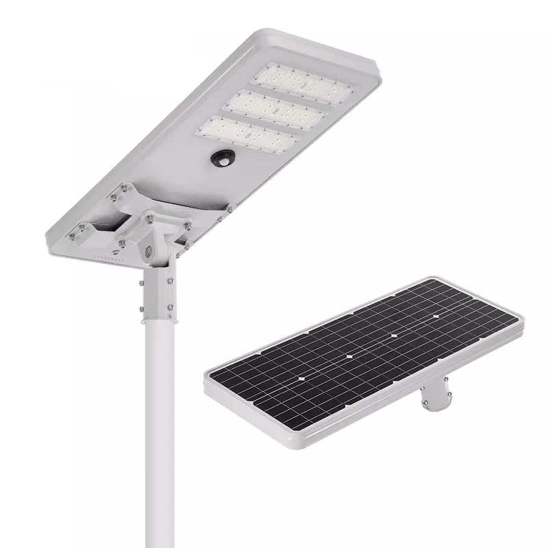 Outdoor Solar Street Light Aluminum All In One Waterproof  Outdoor IP65 100W 150W 200W 250W LED Solar Street Light