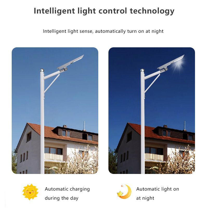 Solar street lamp integration 6m solar street lamp 120W new rural outdoor lighting