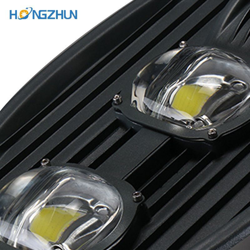 New rural LED integrated human body induction super bright high-power street lamp 100W solar street light