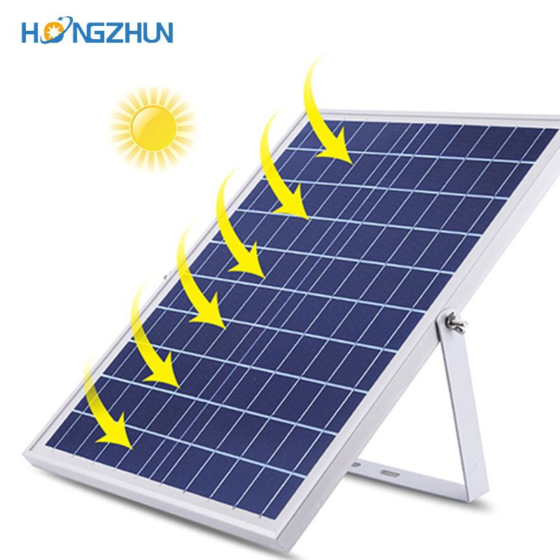 New rural LED integrated human body induction super bright high-power street lamp 100W solar street light