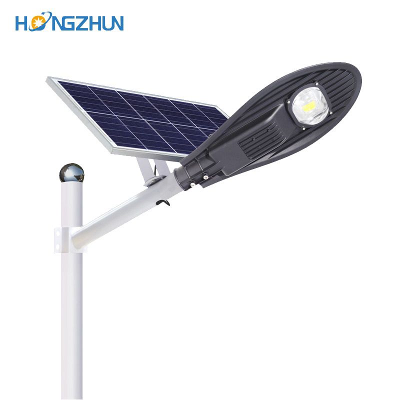 New rural LED integrated human body induction super bright high-power street lamp 100W solar street light