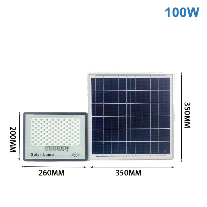  New Solar Flood Lights Outdoor Waterproof Highlight Lighting