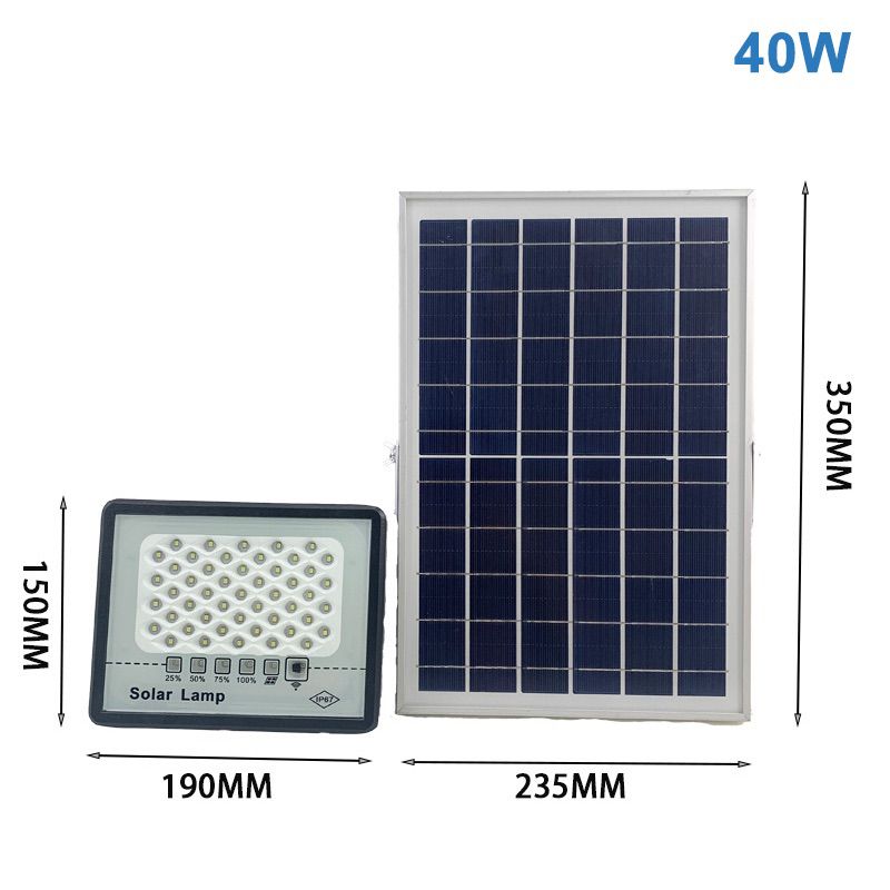  New Solar Flood Lights Outdoor Waterproof Highlight Lighting