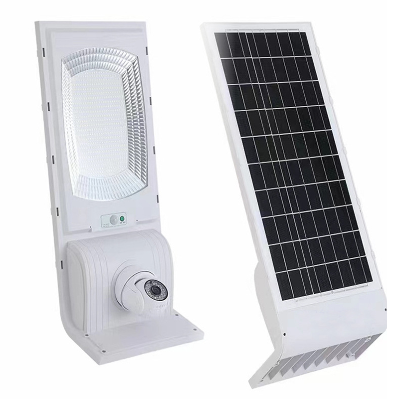 Super Brightness Outdoor SMD Chips Waterproof IP65 CCTV 50W 100W 150W Integrated LED Solar Street Light With Camera