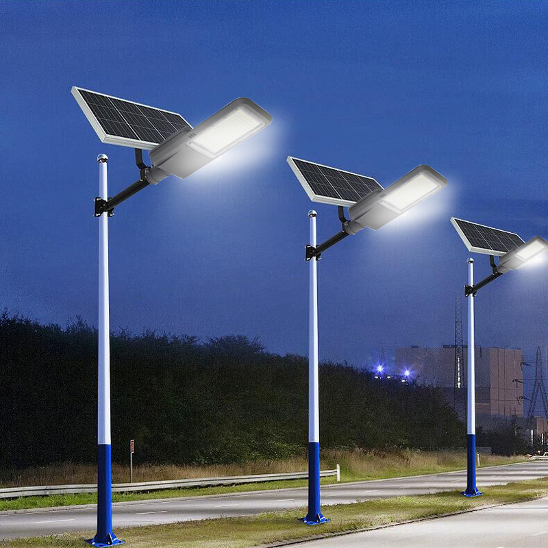 Sport Stadium Energy Saving Street Light Human Body Induction IP65 Waterproof 50w 100w 150w 200w Outdoor LED Solar Street Light